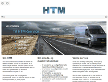 Tablet Screenshot of htm-service.dk